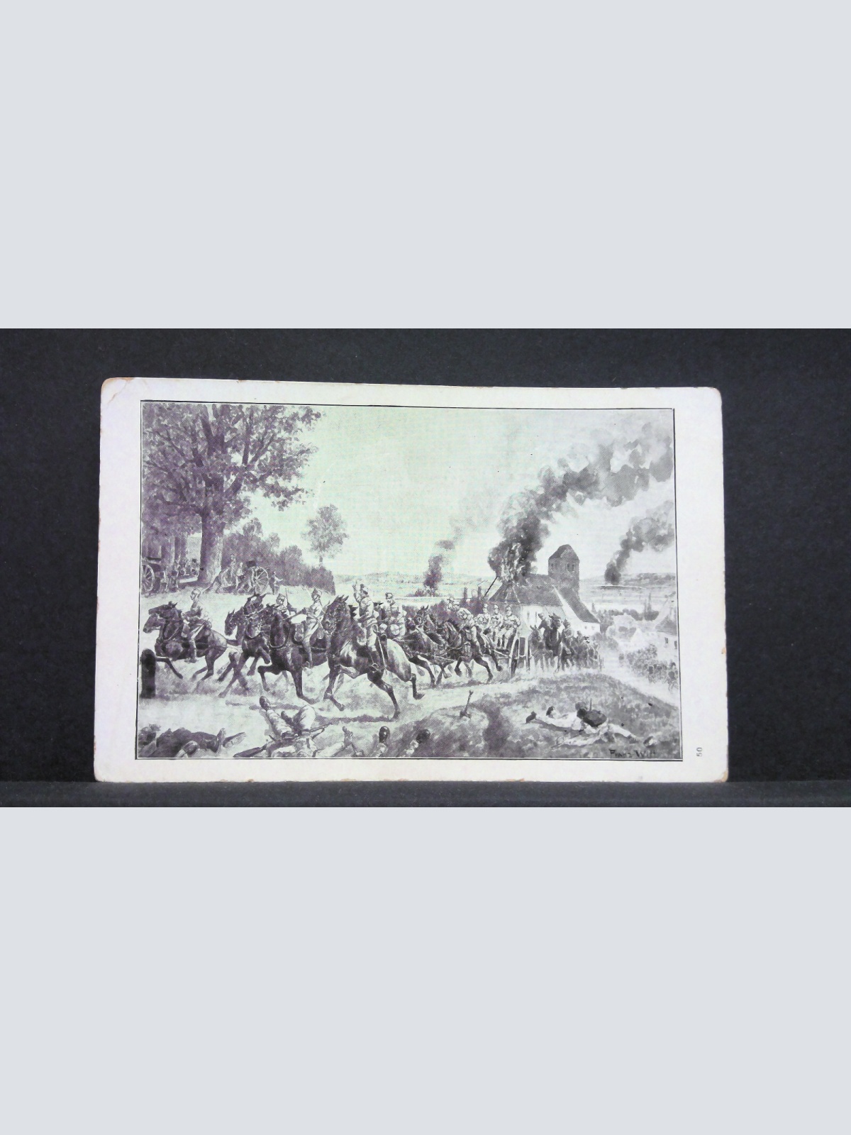 Kriegsbildkarte Nr. 20 Österreichische Armee JW 165465