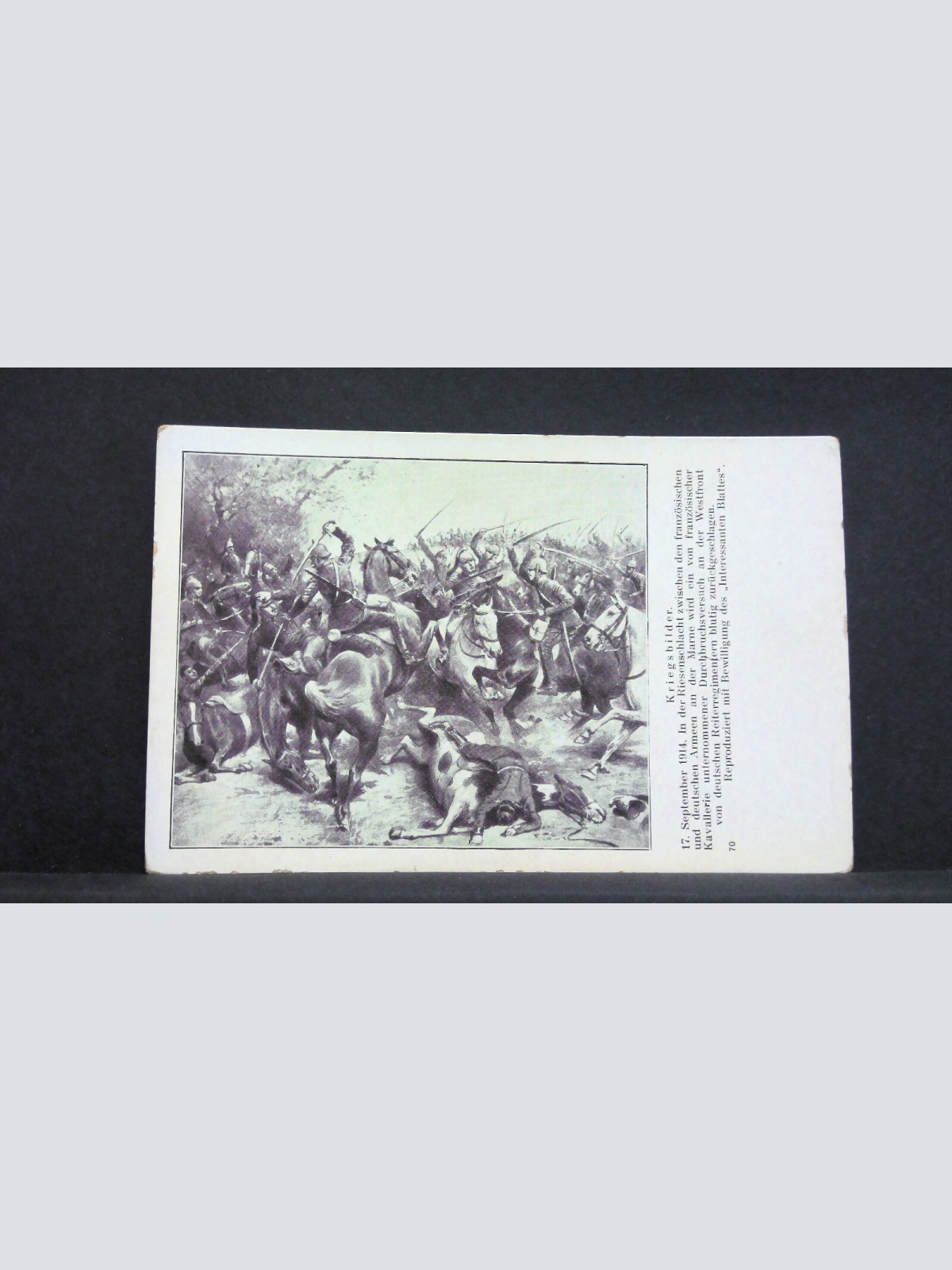 Kriegsbilder 1914 Riesenschlacht Österreichische Armee JW 62362