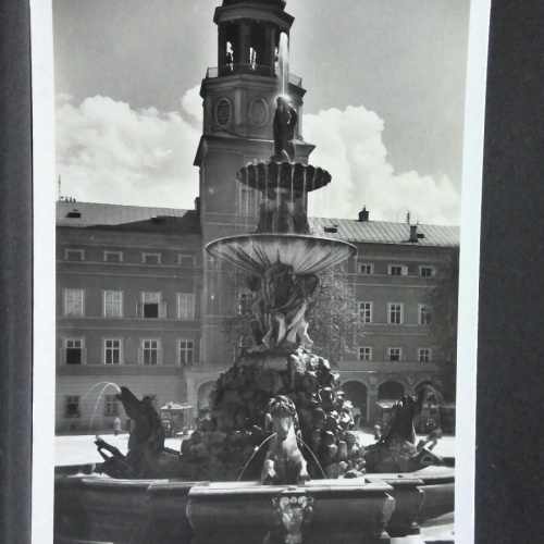 Salzburg Hofbrunnen und Glockenspiel JW 165429