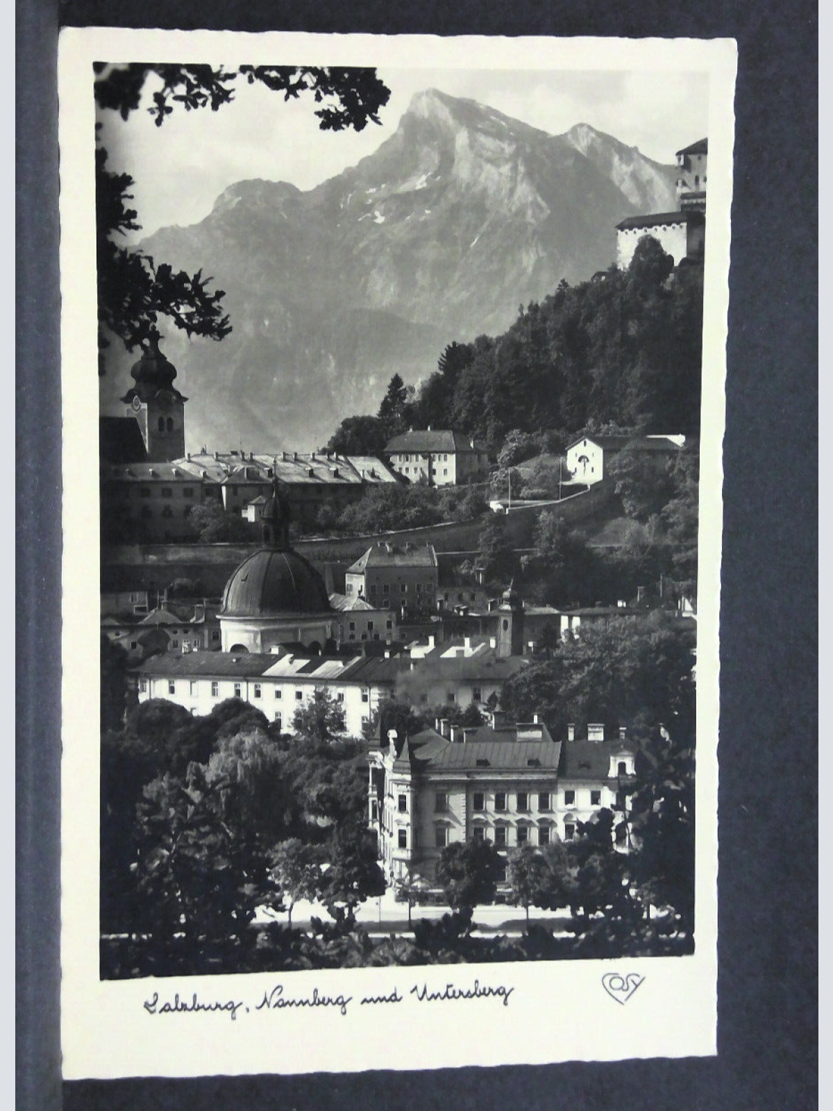 Salzburg Nonnberg und Untersberg JW 5931