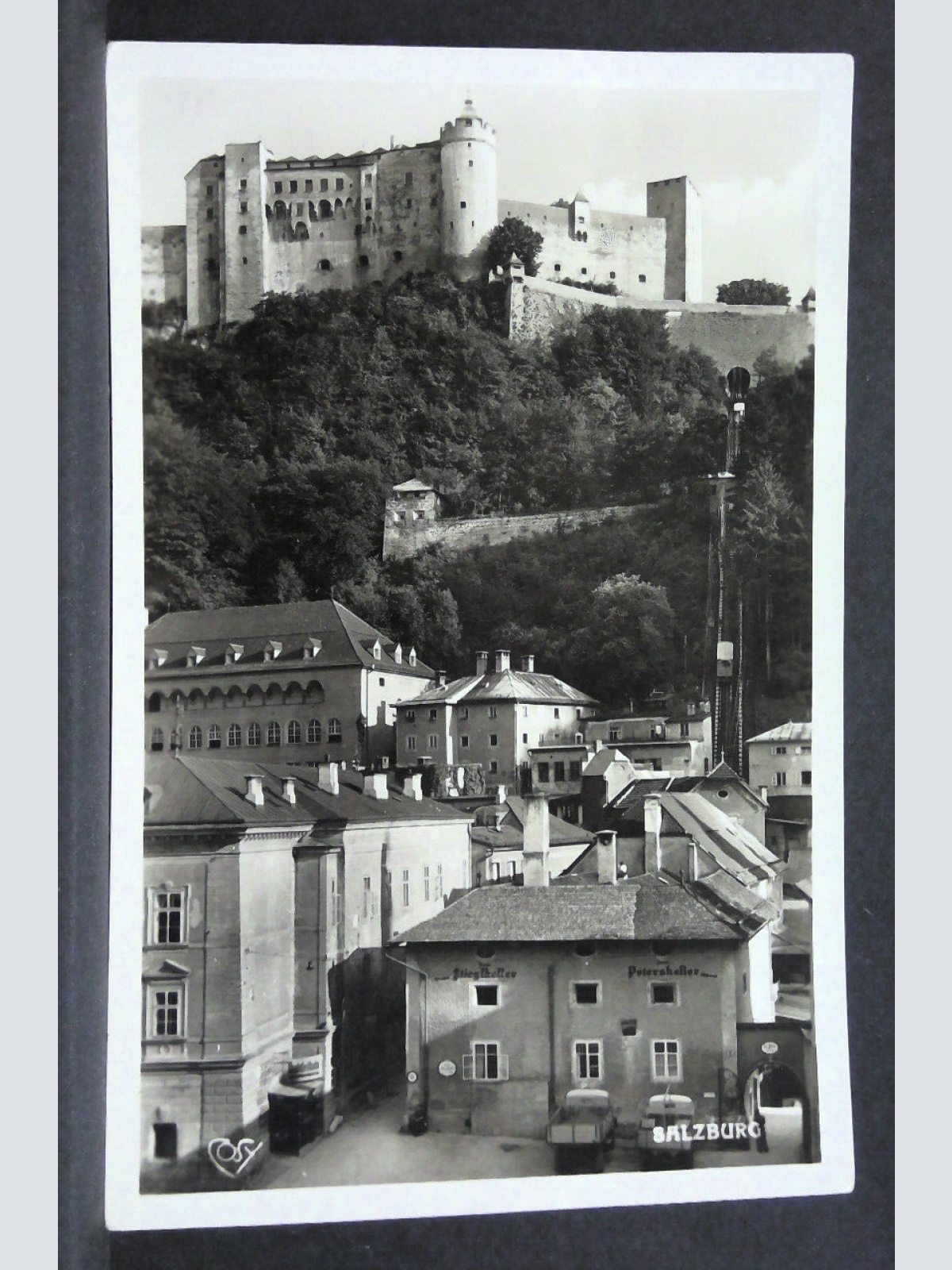 Salzburg Getreidegasse Festung Hohensalzburg JW 165423