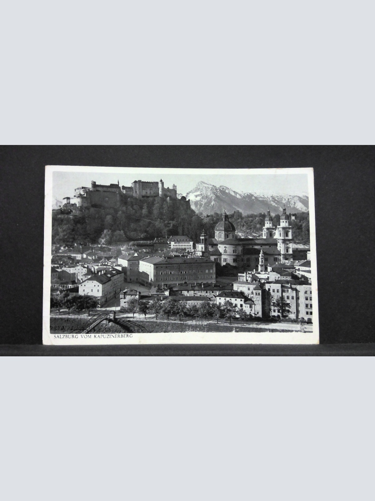 Salzburg vom Kapuzinerberg mit Festung Berge JW 165600