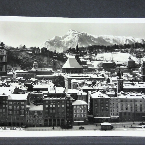 Salzburg im Winter Schnee Berge JW 165580