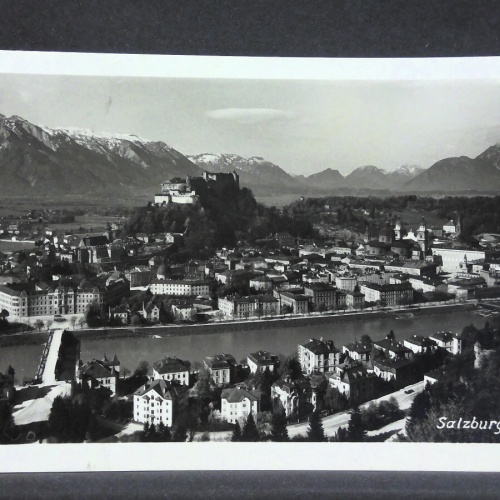 Salzburg mit Untersberg Lattengebirge Müllnerhorn Sonntagshorn JW 830148
