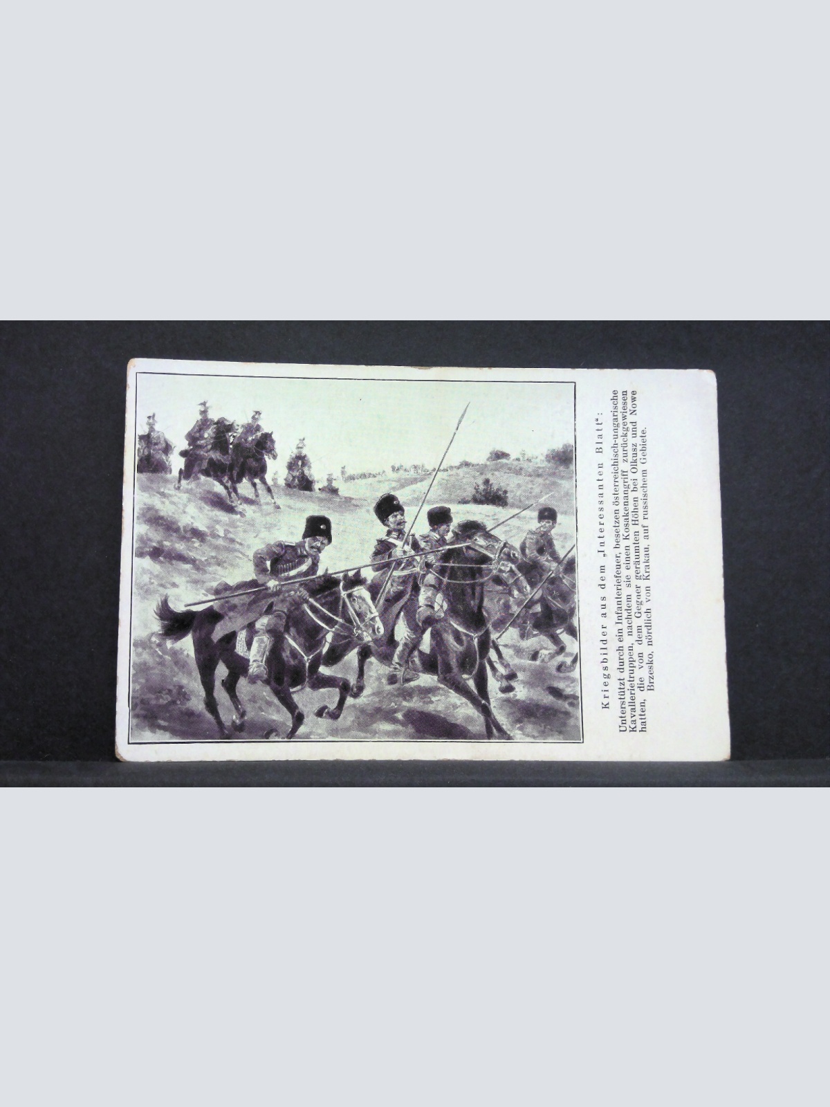 Kriegsbilder aus dem Interessanten Blatt Österreichische Armee JW 121