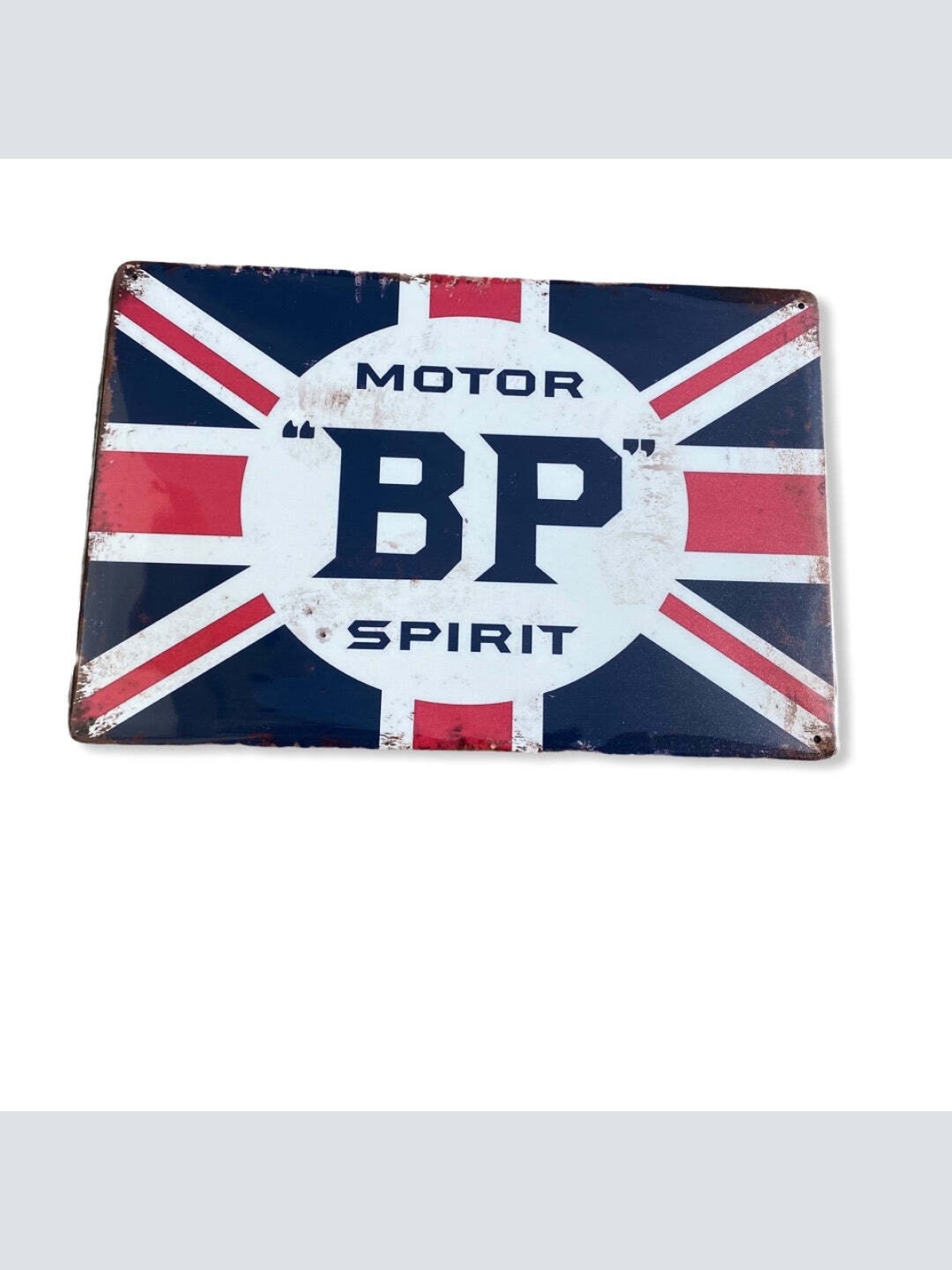 Nostalgie Vintage Blech Motor BP 30x20 12083