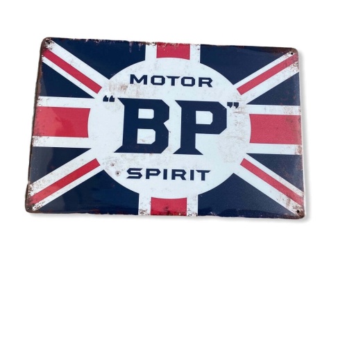 Nostalgie Vintage Blech Motor BP 30x20 12083