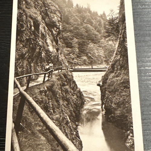 Ansichtskarte Gaming Thormäuer Klamm Wanderer Niederösterreich 6345894 J