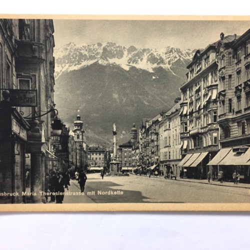 Innsbruck - Maria-Theresien-Straße mit Nordkette 40123 TH