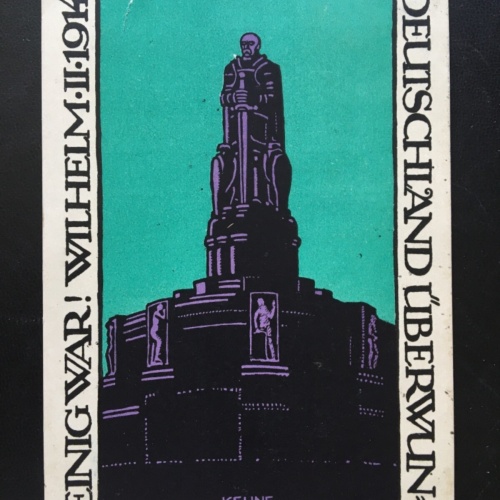 Wilhelm II. (Keune) - Statue 1914 - Noch nie ward Deutschland… 170067 TH