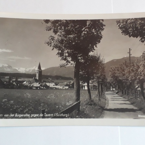 Saalfelden von der Bürgeralle gegen die Tauern (Salzburg) 25014