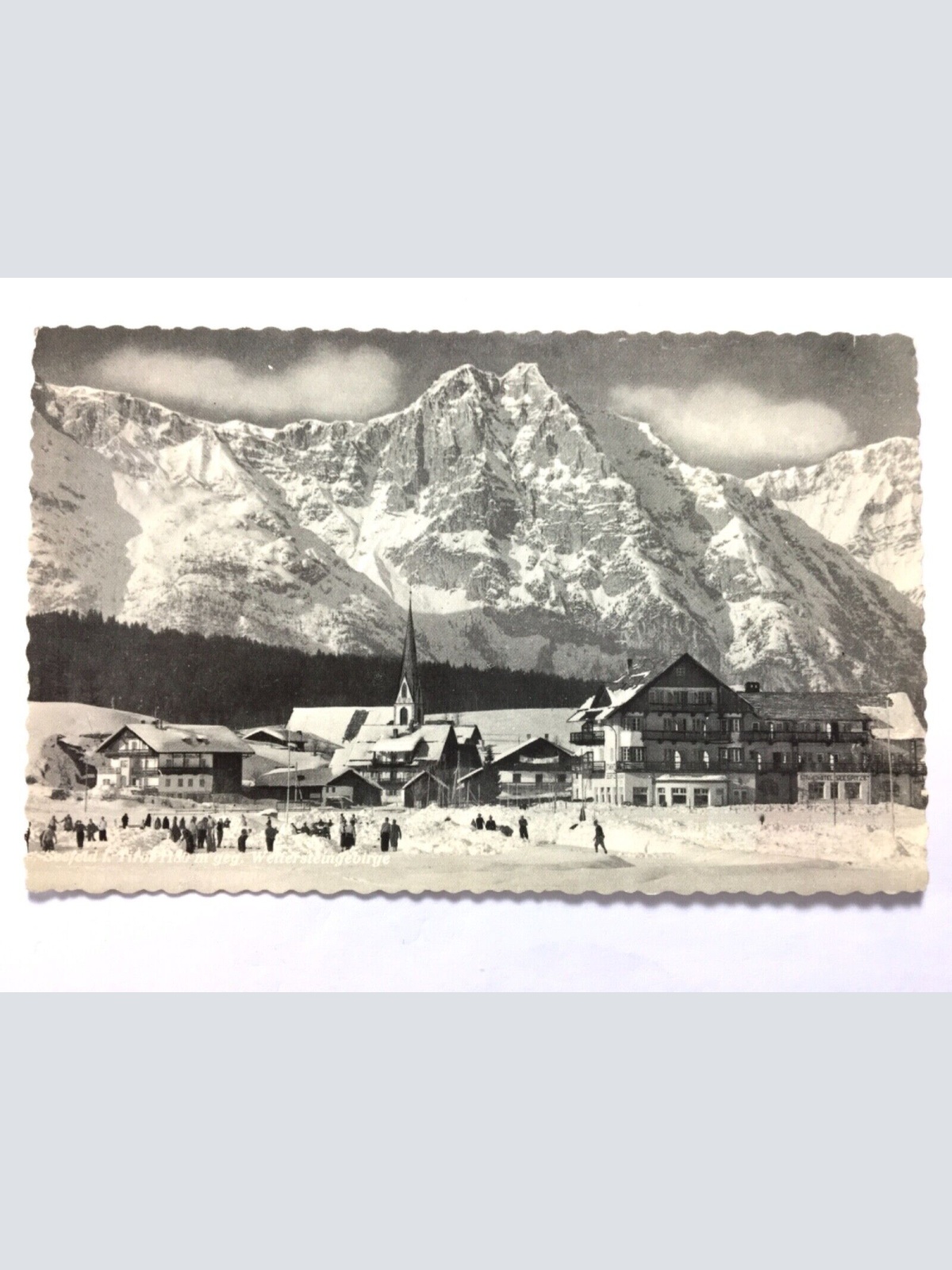 Seefeld in Tirol gegen Wettersteingebirge 40118 TH