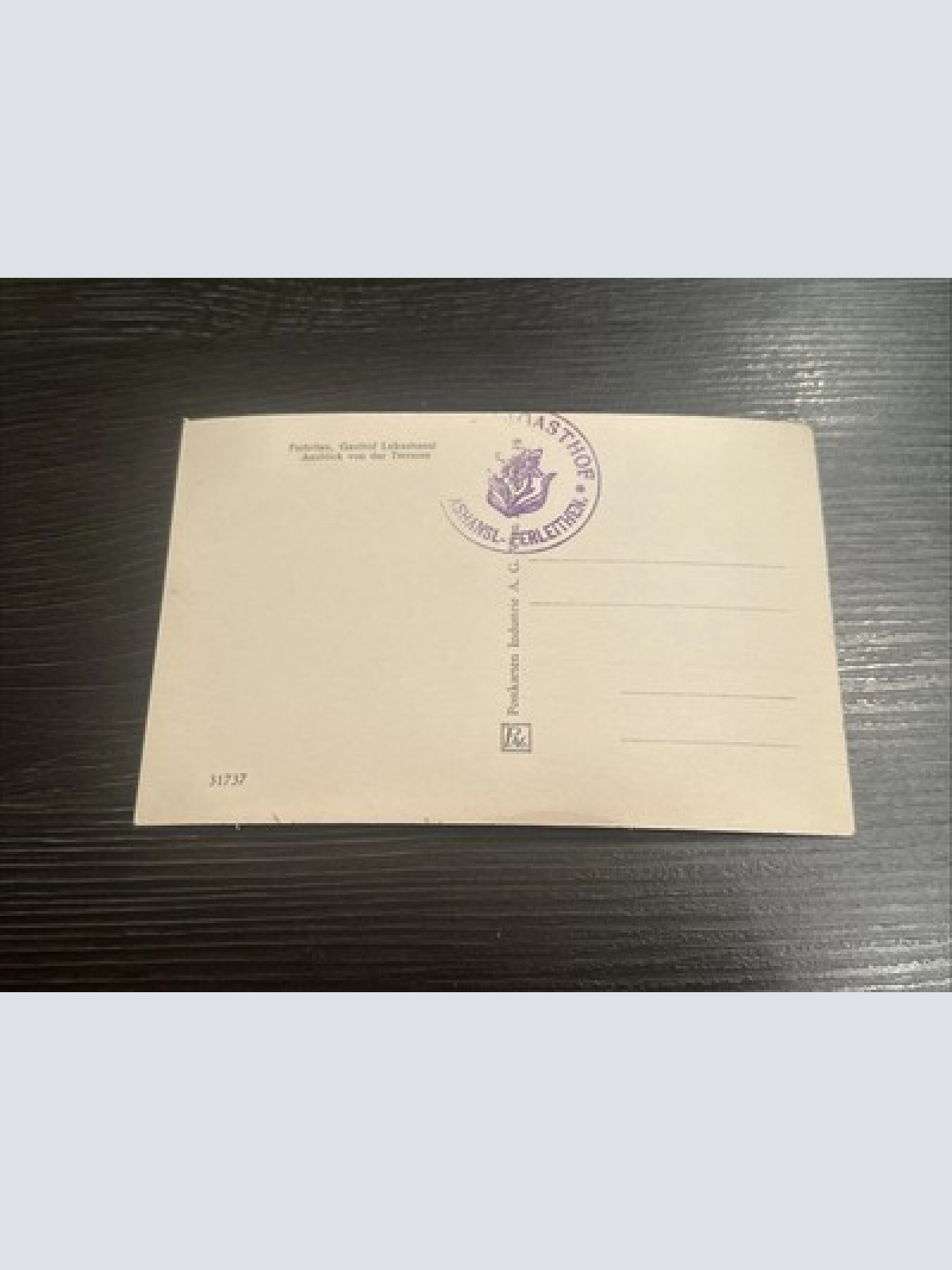 Ansichtskarte Ferleiten Alpengasthof Lukushansl 1926 Ausblick Terrasse 6345893 J