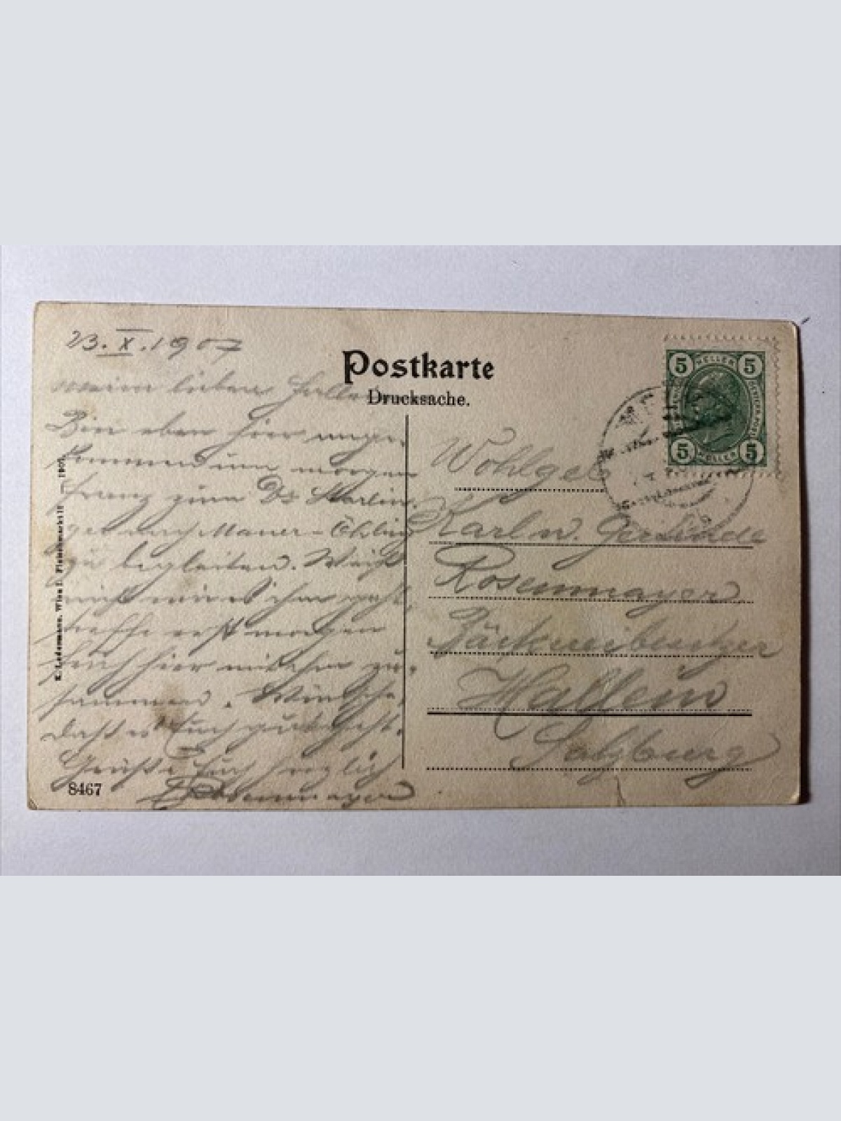 P. P. Benedictiner-Abtei in Melk an der Donau, N.-Oe. 410052 AH ShNö