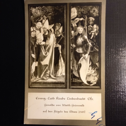 Gemälde von Matthias.Grünwald auf den Flügeln des Altars 402799 gr C