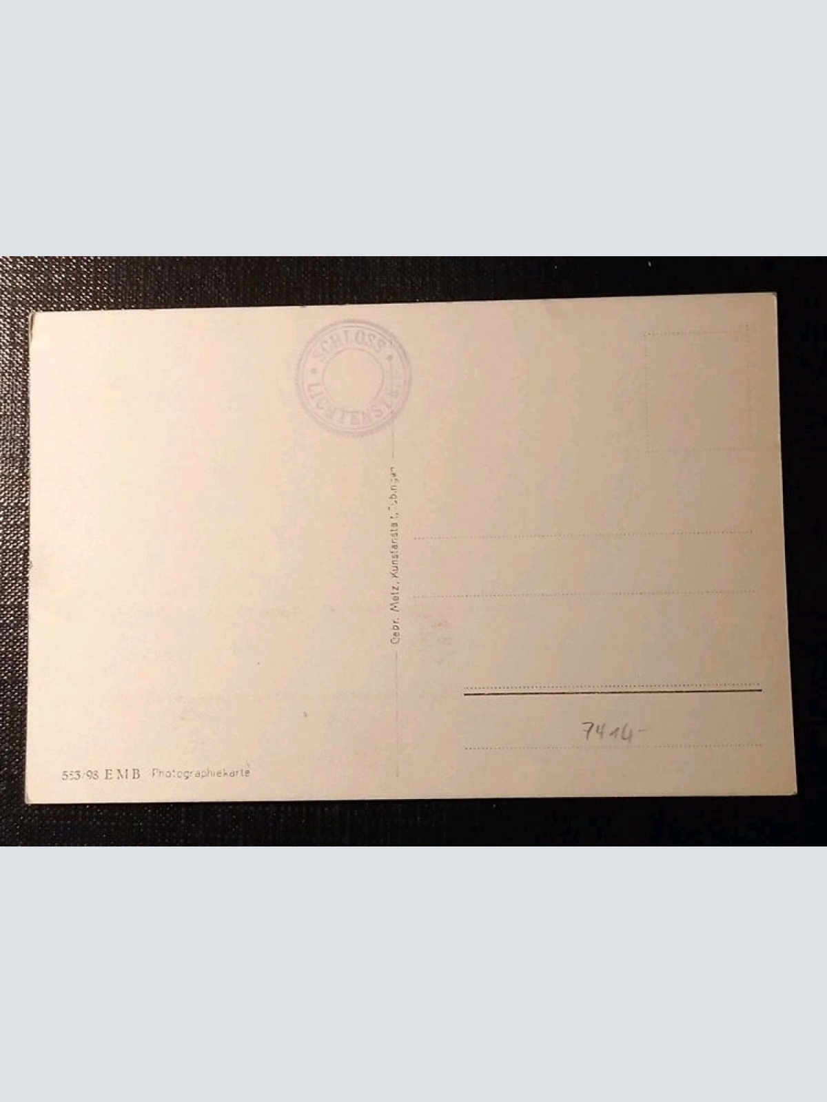 Schloss Lichtenstein Mit Echaztal 180255 H Gr