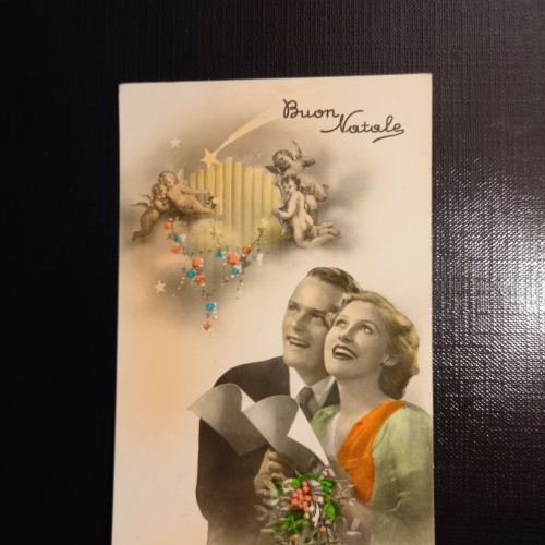 Frohe Weihnachten - Buon Natale - Ehepaar 402281 gr