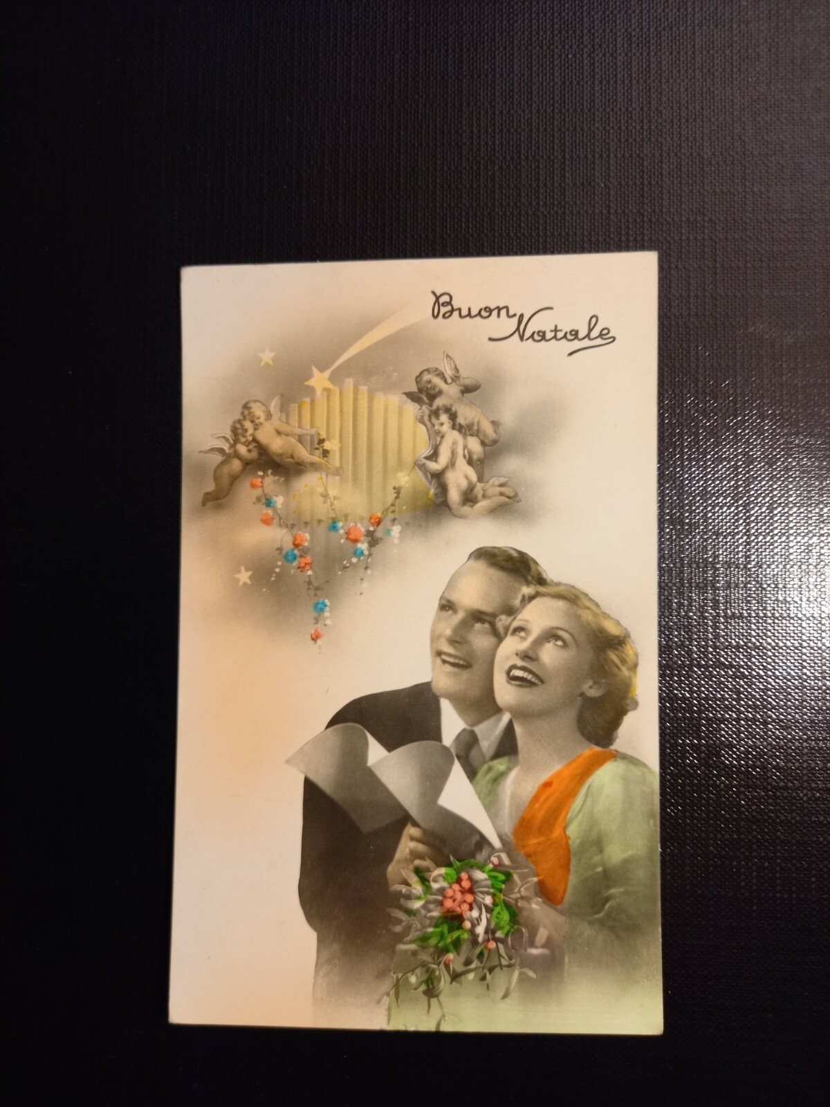 Frohe Weihnachten - Buon Natale - Ehepaar 402281 gr