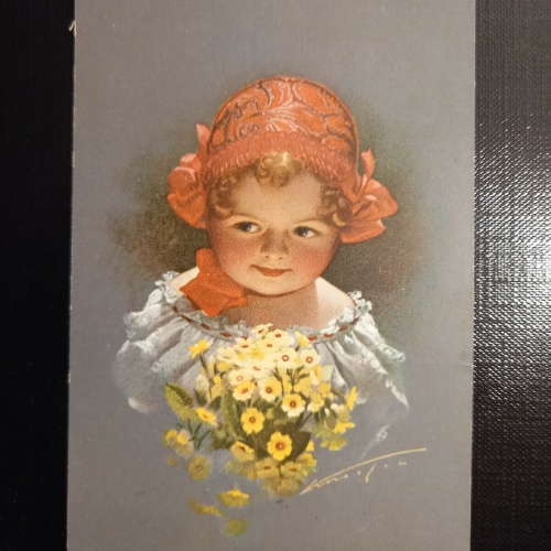 Mädchen - Glückwunschkarte 402293 gr