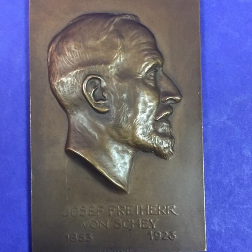 Rarität Josef Freiherr von Schey Bronze 17014