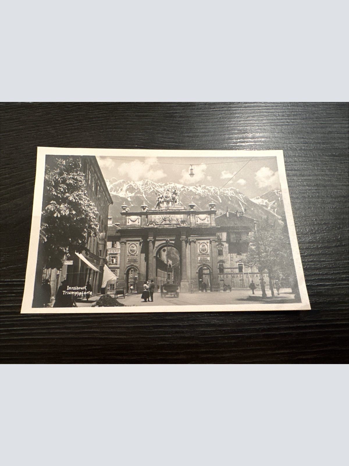 Innsbruck Tirol Haltestelle Triumphpforte Waffenfabrik  6345895 J