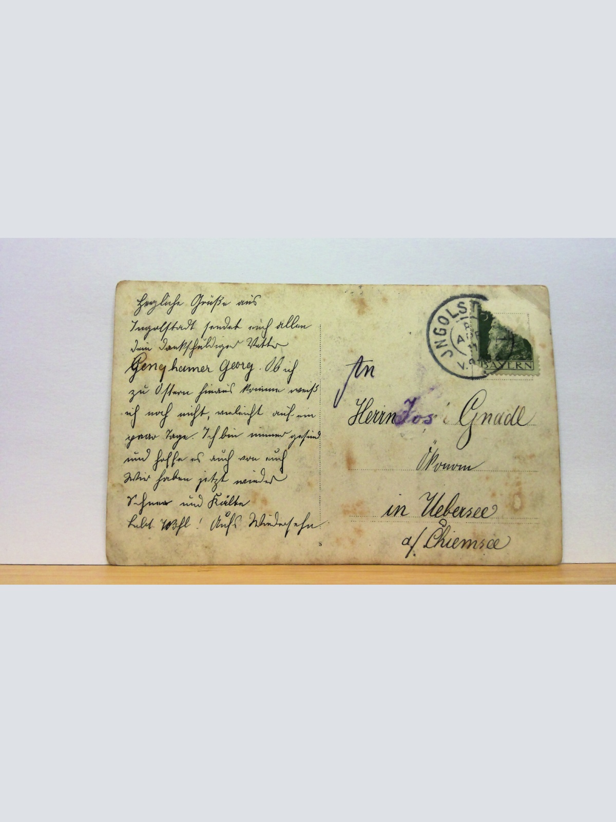 I. WK Deutsche Soldaten Gruppenbild JWS 50134