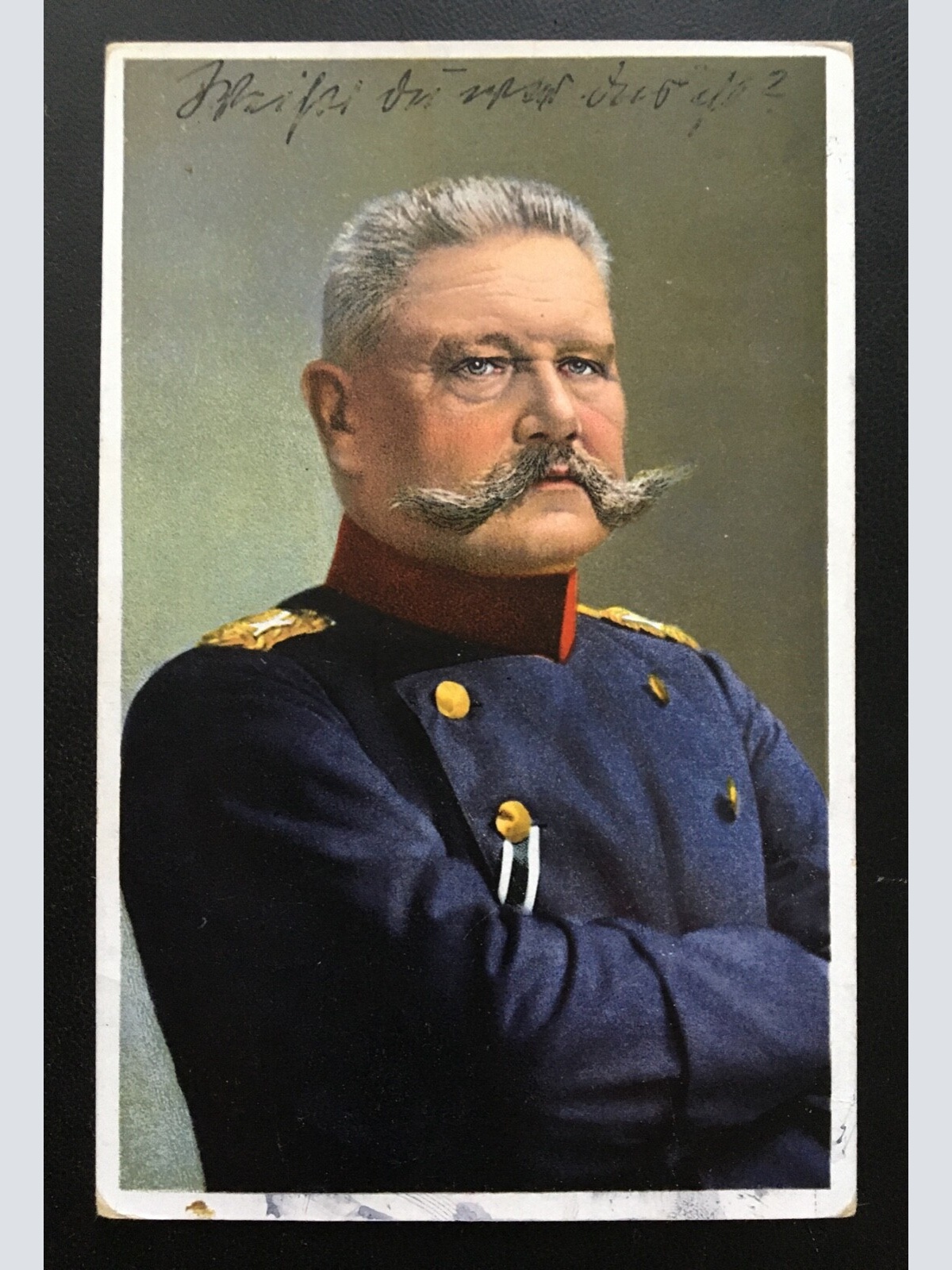 Generalfeldmarschall v. Hindenburg Porträt Soldaten Militär Krieg 400621 TH SH1