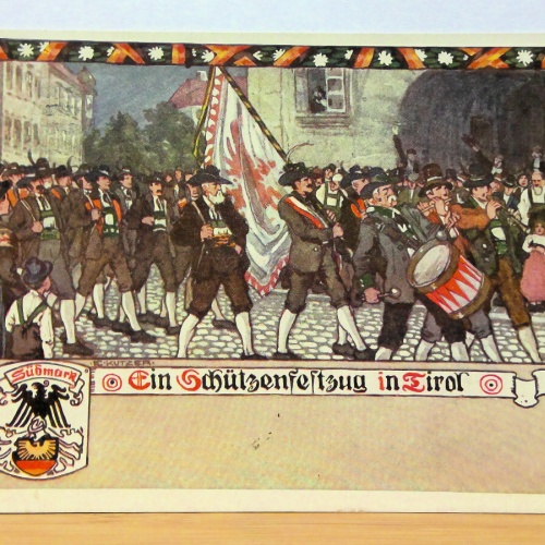 Ein Schützenfestzug in Tirol Südmark JWS 50140 E