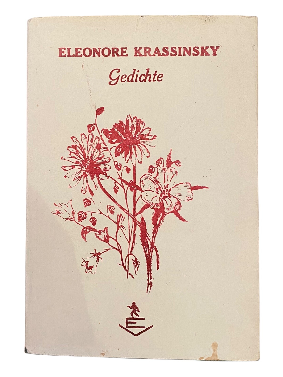 612 Eleonore Krassinsky GEDICHTE HC GUTER ZUSTAND GEDICHTE