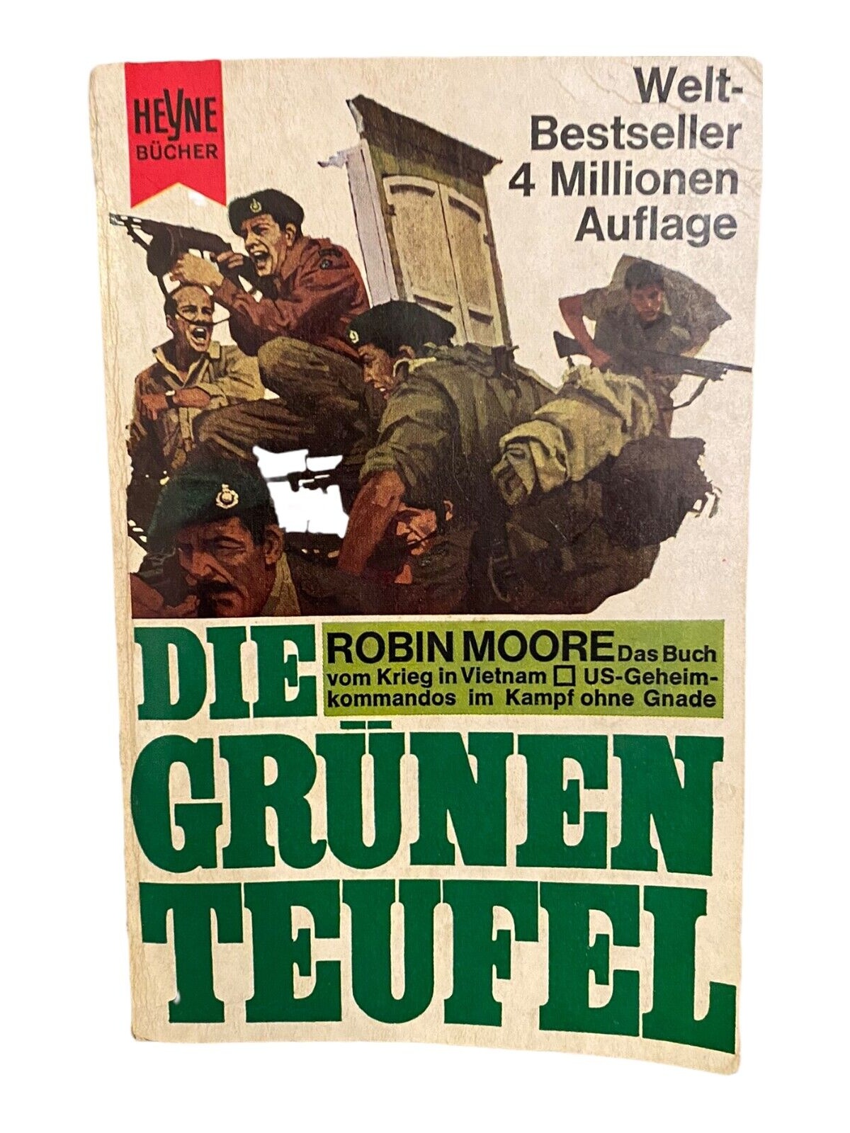708 Robin Moore DIE GRÜNEN TEUFEL GUTER ZUSTAND TATSACHENROMAN