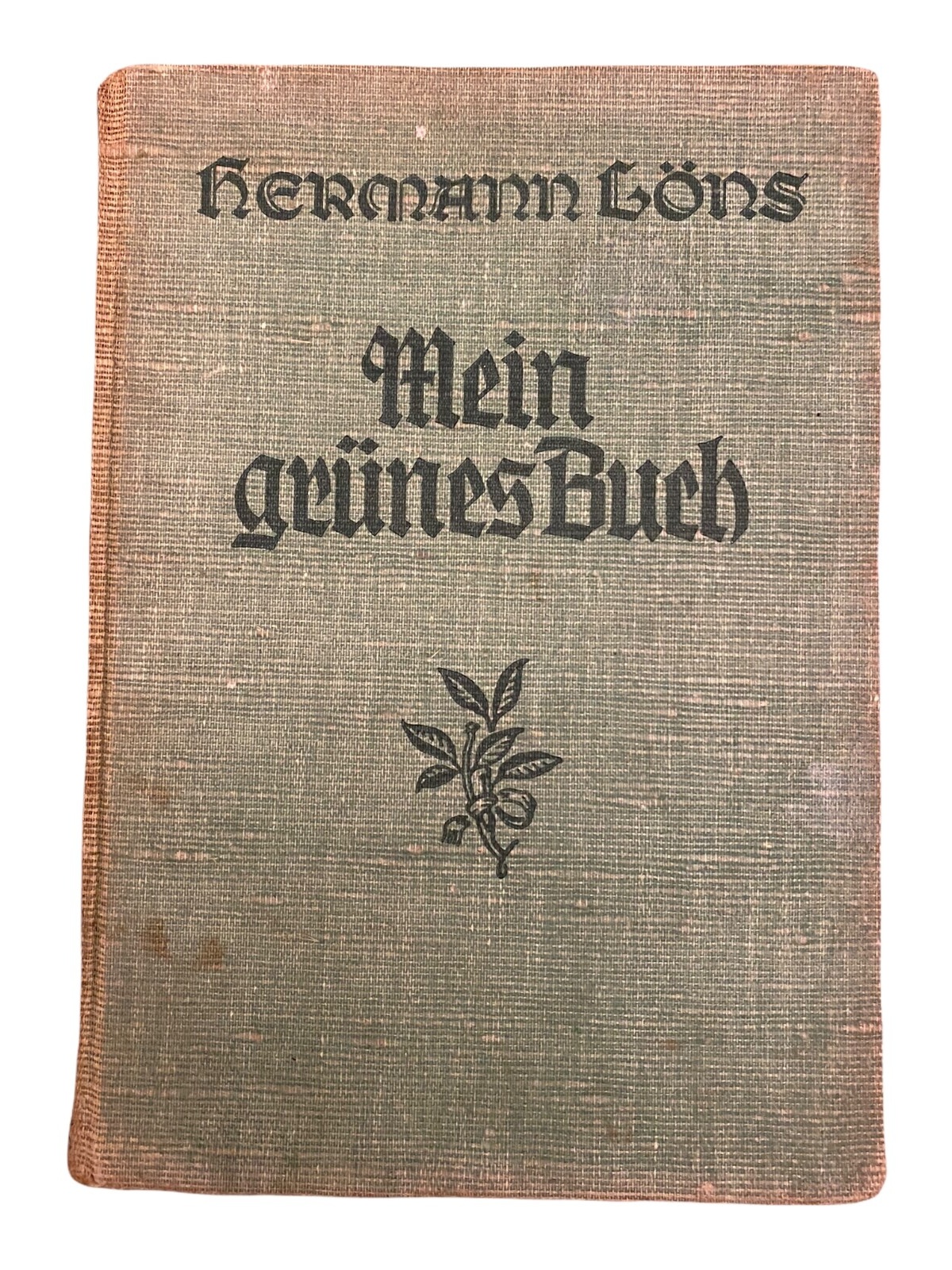 856 Hermann Löns MEIN GRÜNES BUCH Tier- und Jagdgeschichten,
