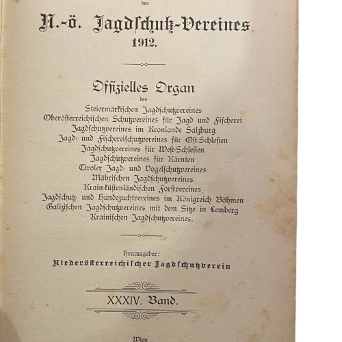 1176 Niederösterreichischer Jagdschutzverein MITTEILUNGEN DES N.-Ö. JAGDSCHUTZ
