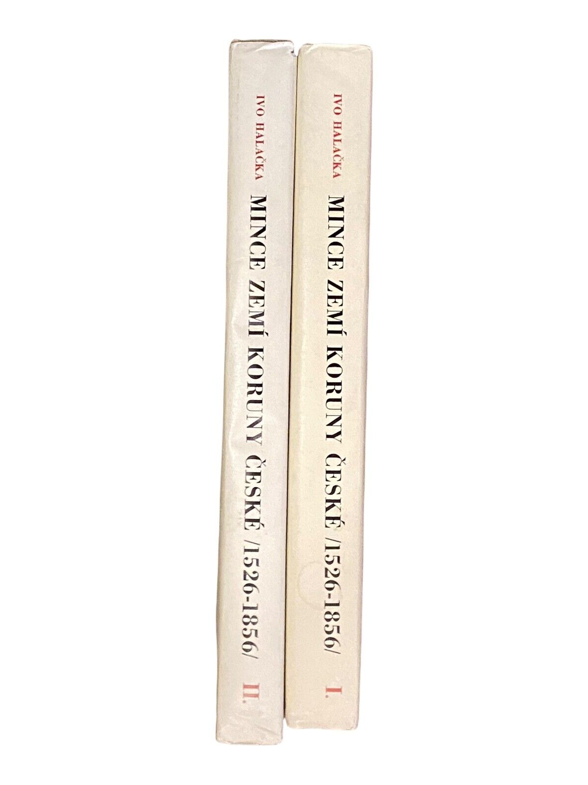 1257 Ivo Halacka MINCE KORUNY CESKE 1526-1856 HC +Abb