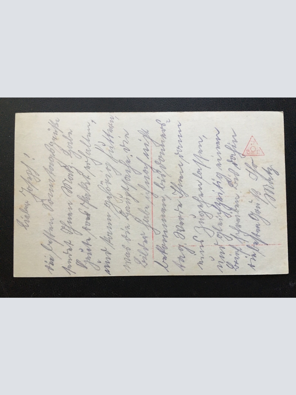 Ohne Zuckerkarte! - Soldat mit Frau - Militär Krieg 400667 TH A