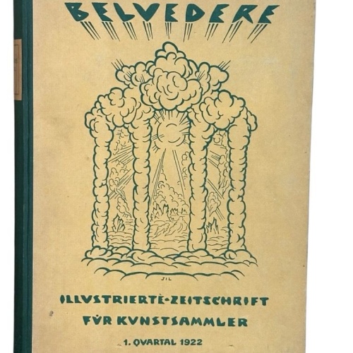 Belvedere Illustrierte Zeitschrift für Kunstsammler Schicke, Werner und Ernst Sc