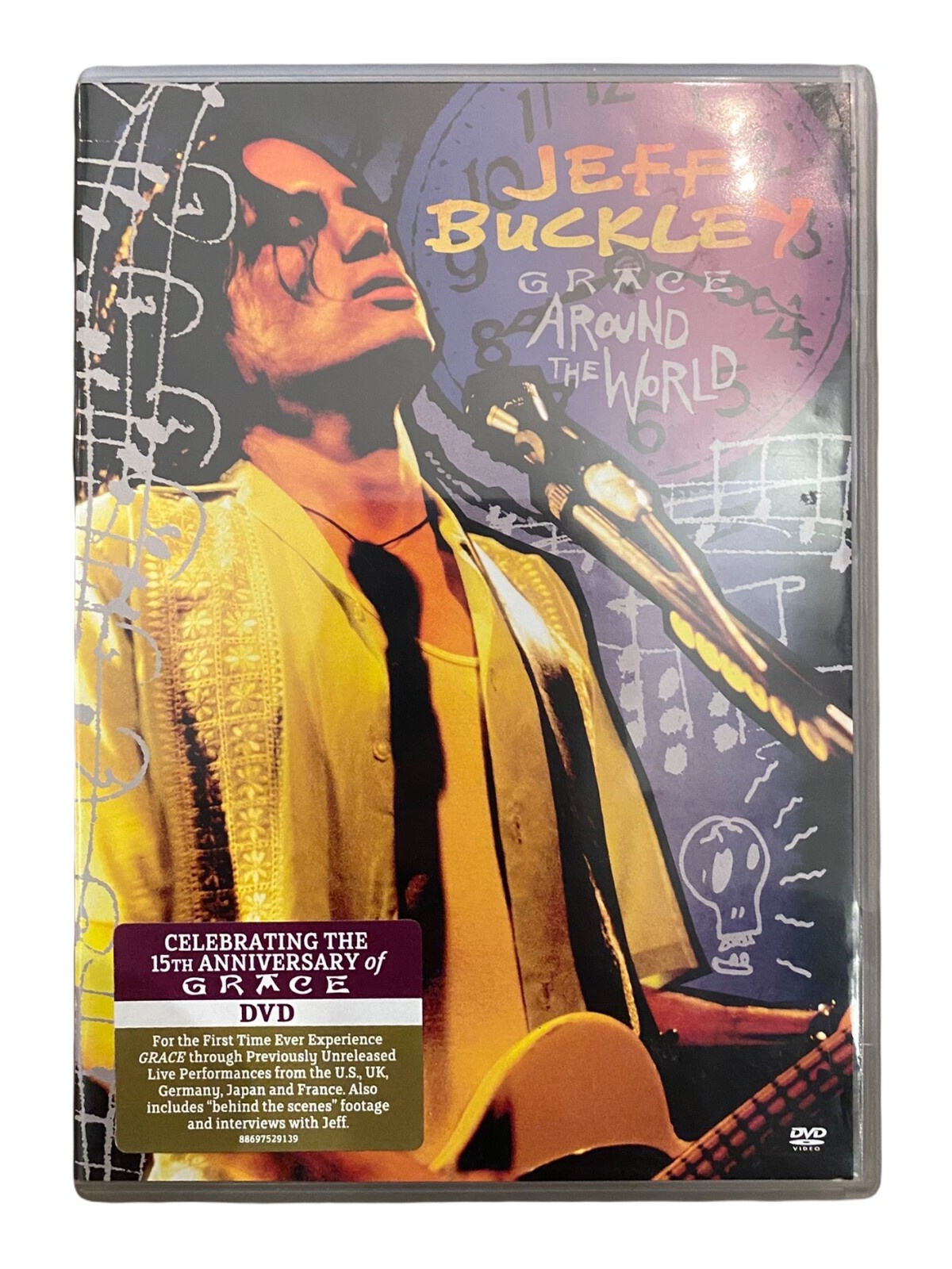 1502 Sony JEFF BUCKLEY - GRACE AROUND THE WORLD HC BUCKLEY BAND