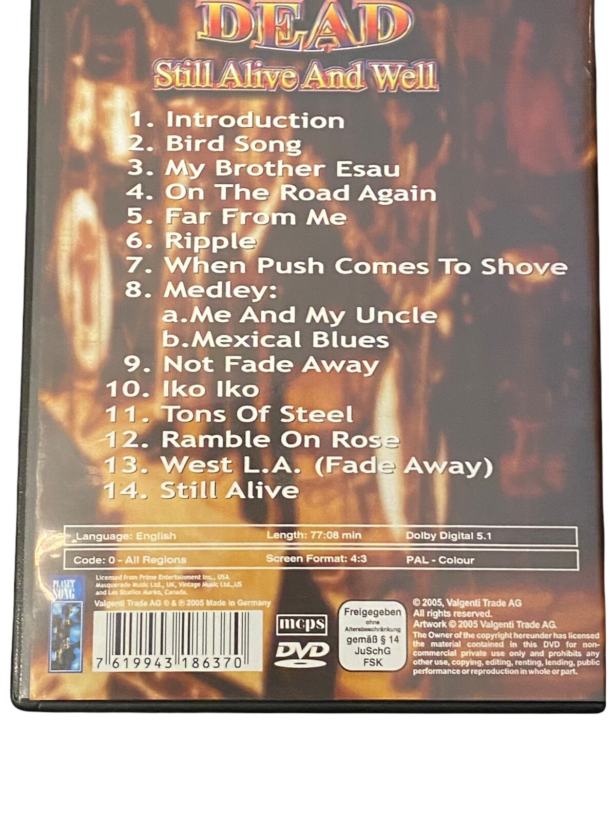 1486 Valgenti Trade GRATEFUL DEAD- STILL ALIVE AND WELL HC