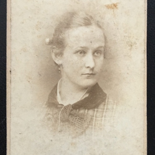 Foto Porträt Frau Tracht - Franz Werner München ca.5,9x10cm 400679 TH