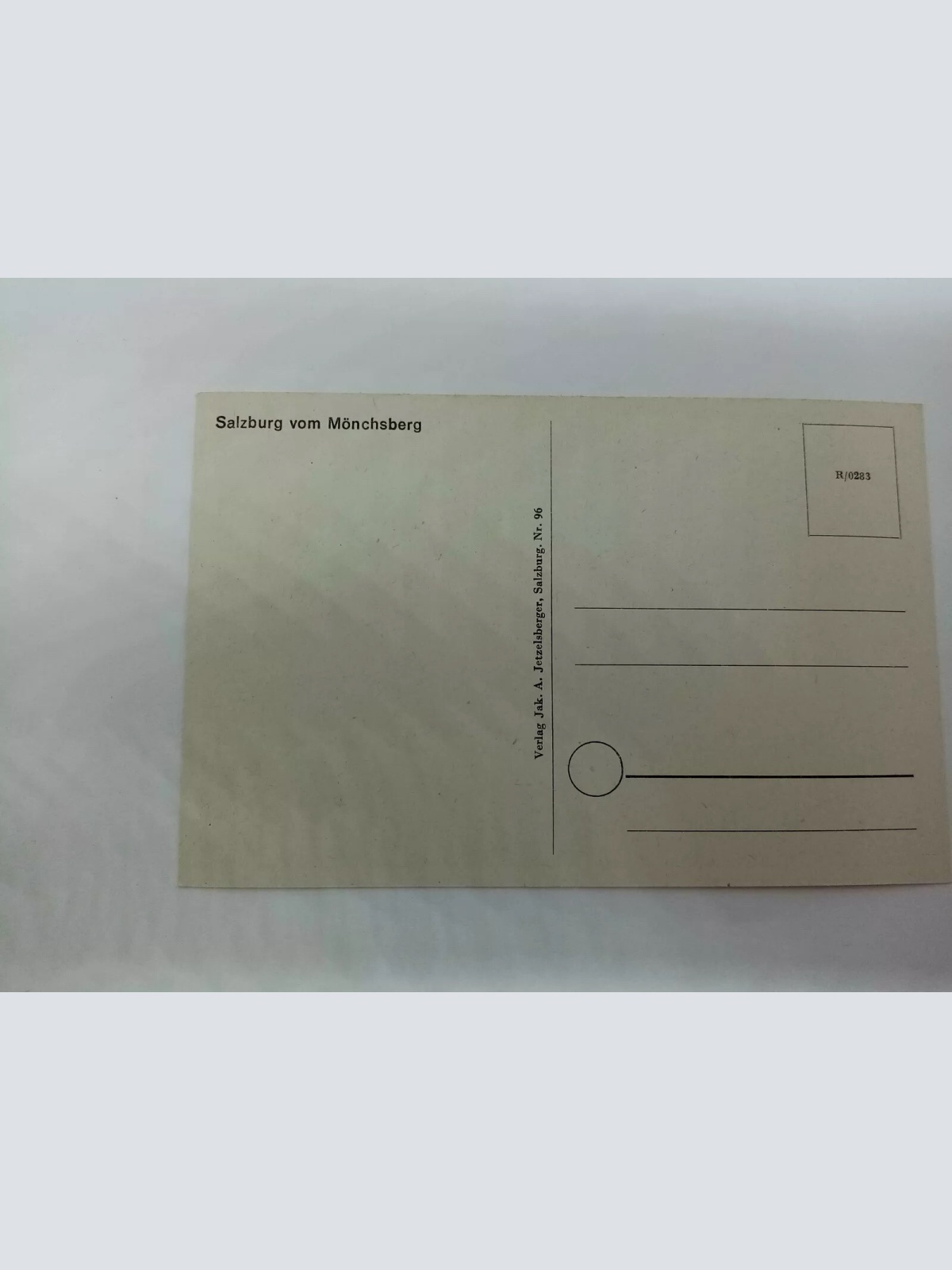 Salzburg vom Mönchsberg Hohensalzburg von der Richterhöhe 80071