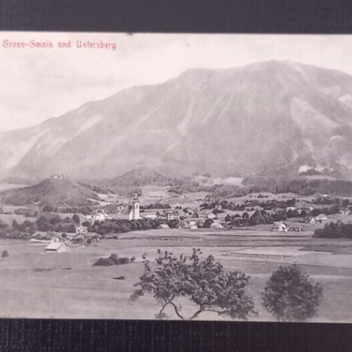 Salzburg Gross Gmain und Untersberg 600761A gr