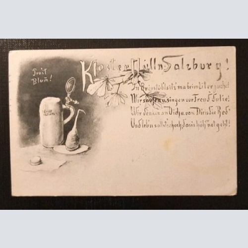 Augustiner Bräustübl Salzburg Bier und Radi Mülln Gr 8329 A