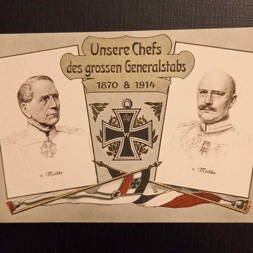 Unsere Chefs Des Grossen Generalstabs 1870 & 1914 Moltke Ga 50362 SH1