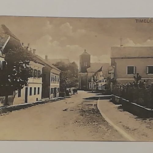 Oberösterreich Timelkam Hausruck Kirche Haus Baum 600680A tl