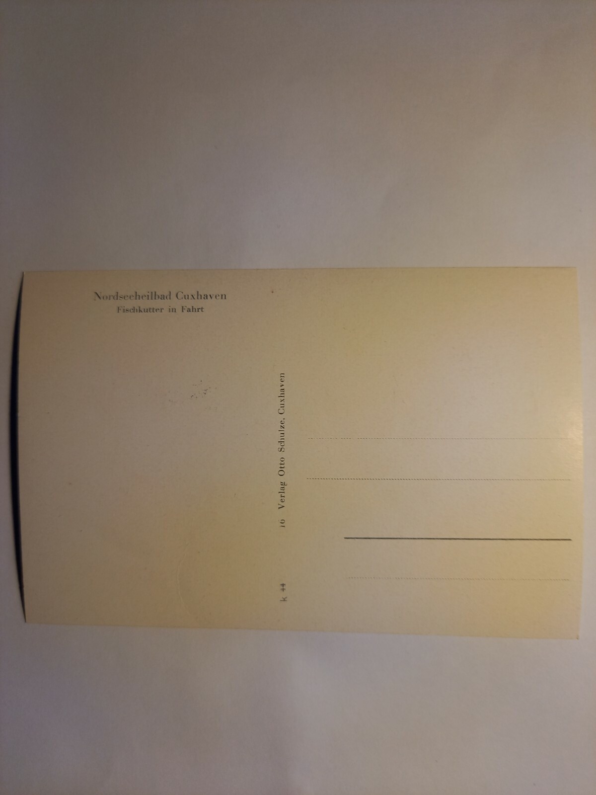 Nordseebad Cuxhaven, Fischfutter40006 GR