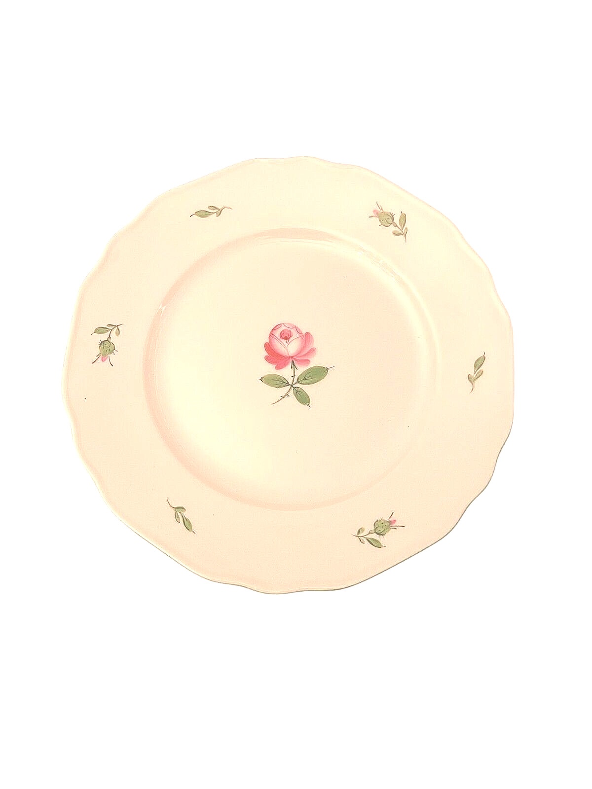Augarten Porzellan kleiner Teller flach 20cm 62/5089/137  Wiener Rose R0030