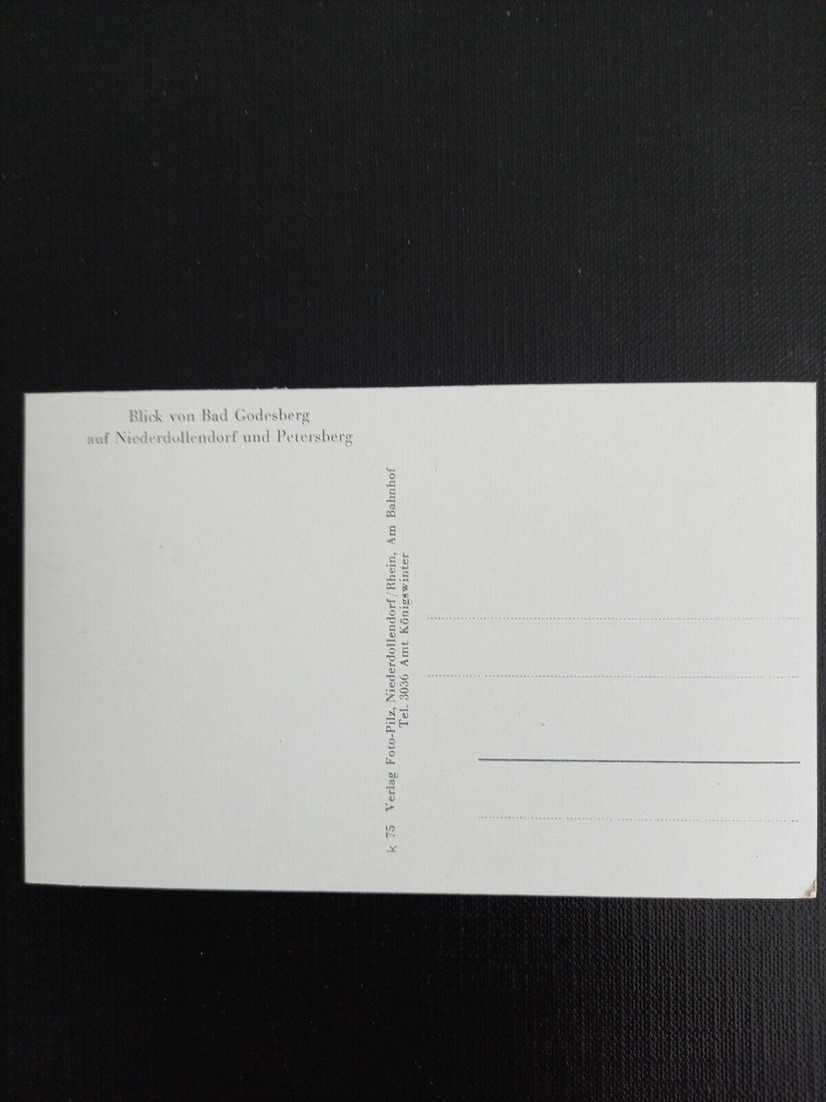 Bad Godesberg Blick auf Petersberg 110121 gr