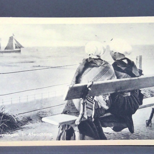 Scheveningen in Afwachting Damen Meer Schiff JW 650395 C