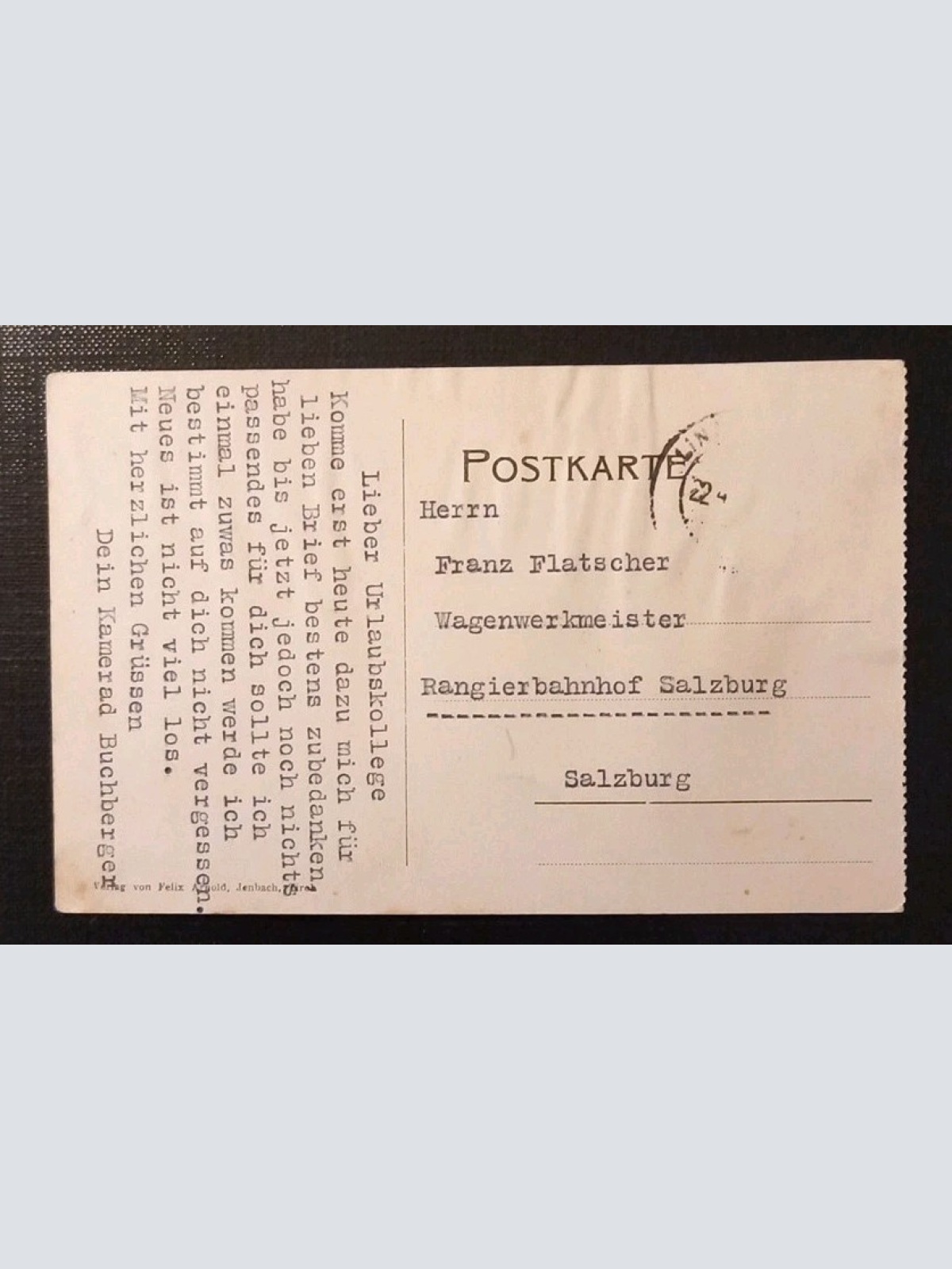 Zahnradbahn Zum Achensee Tirol Gr 8325 J