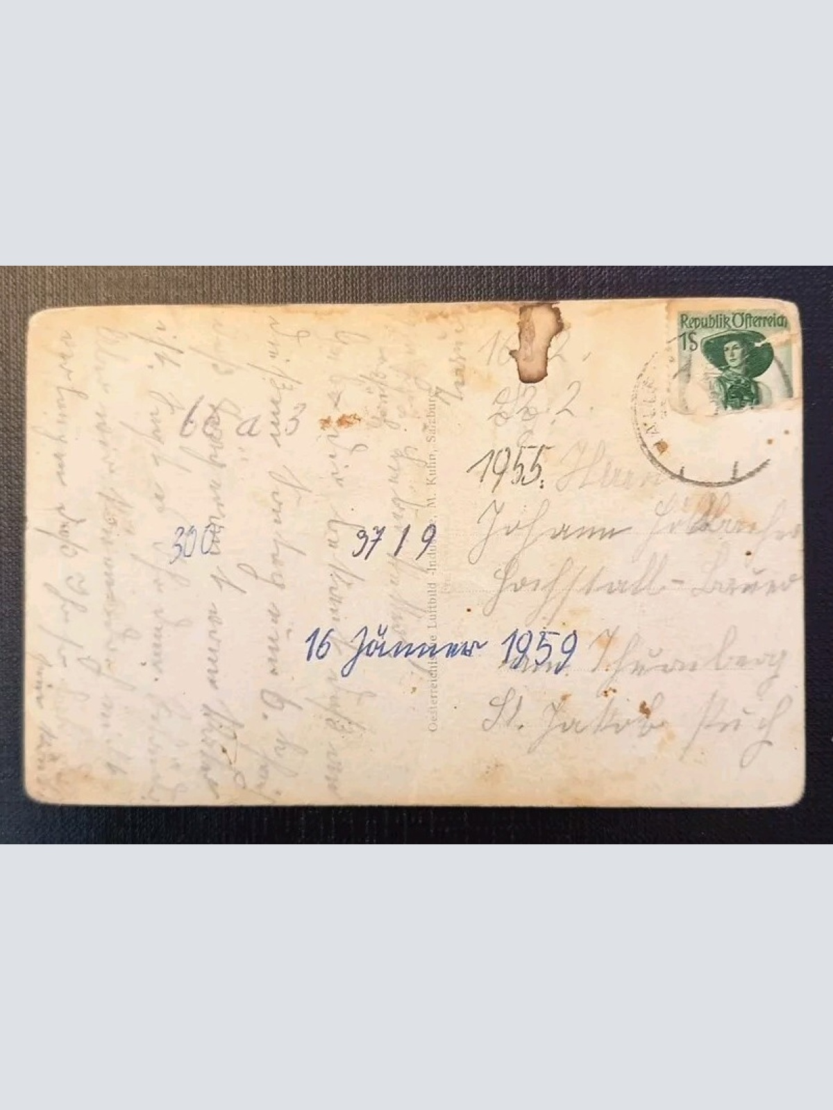 Hallein Friedhof Und Untersberg 402298 gr I