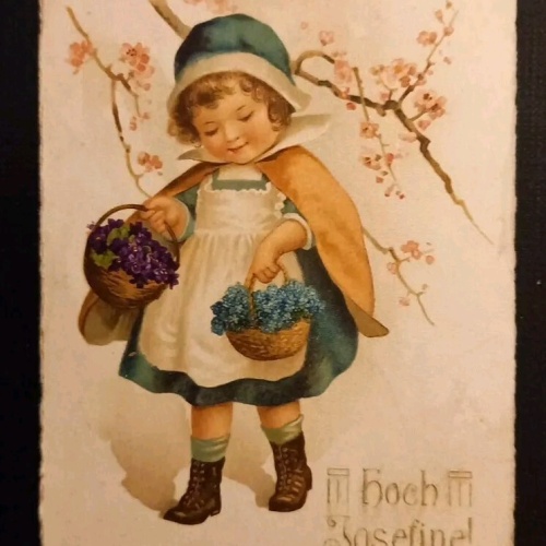 Hoch Josefine Mit 2 Blumenkörbe 165925 gr I